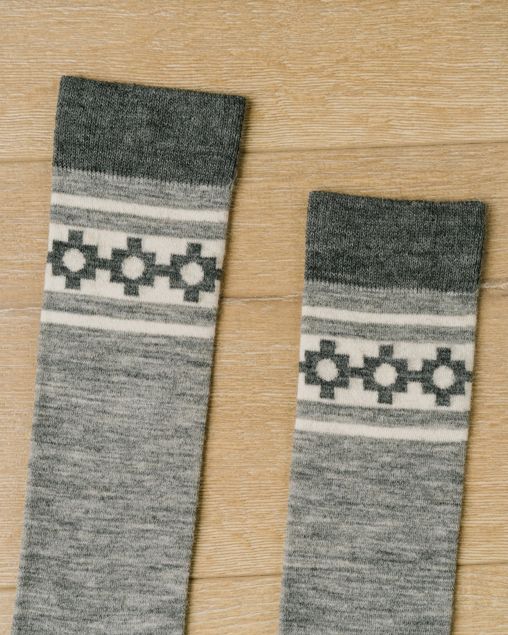 Chakana Light Grey - Ski/Snowboard Sock