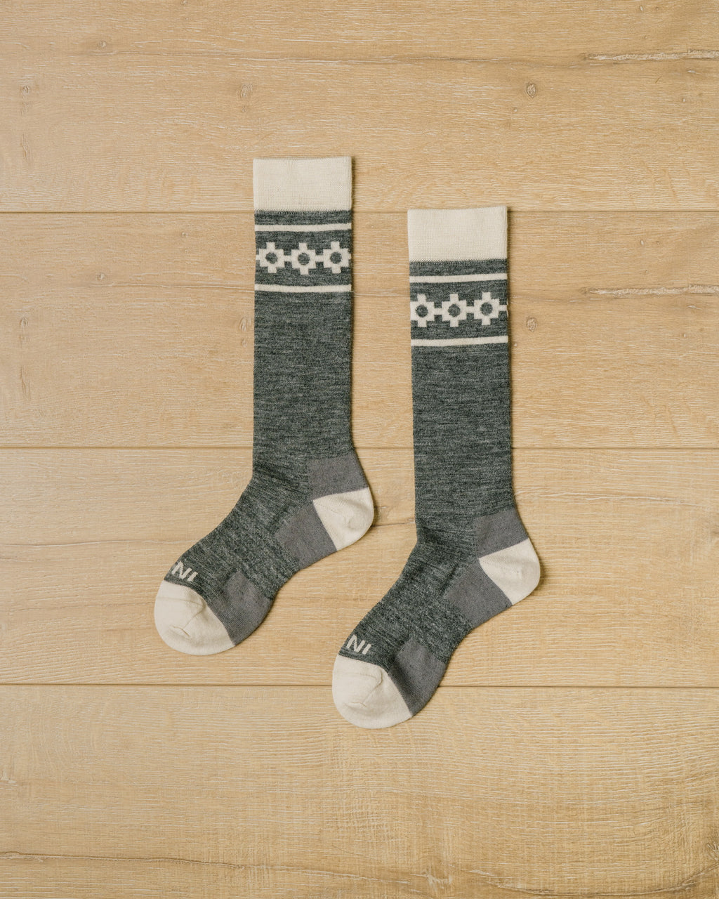 Chakana Dark Grey - Ski/Snowboard Sock
