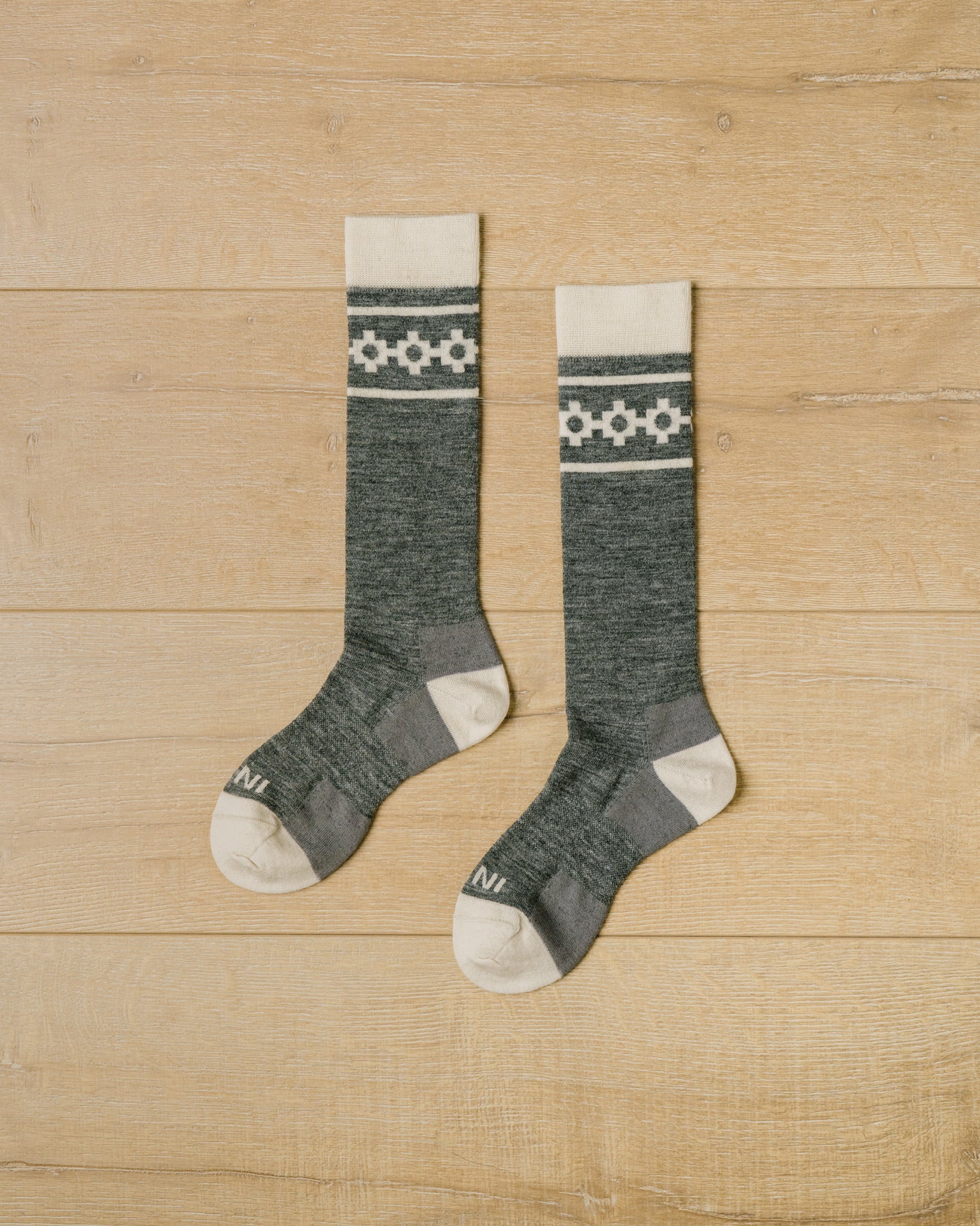 Chakana Dark Grey - Ski/Snowboard Sock