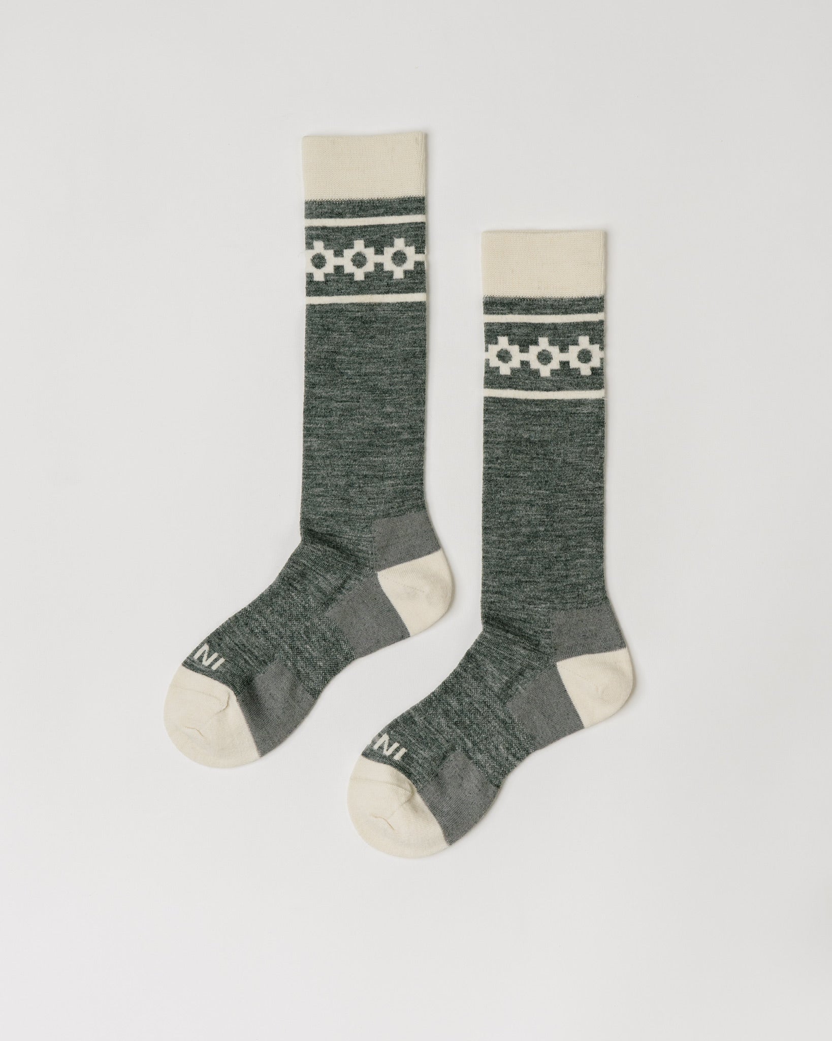 Chakana Dark Grey - Ski/Snowboard Sock