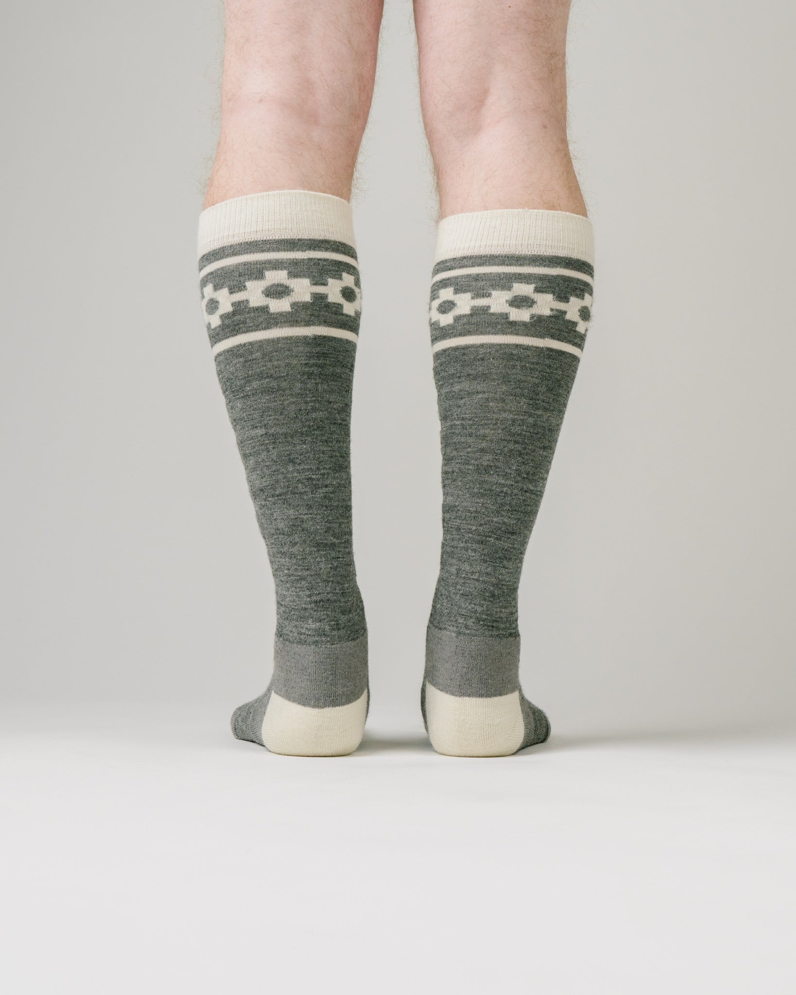 Chakana Dark Grey - Ski/Snowboard Sock