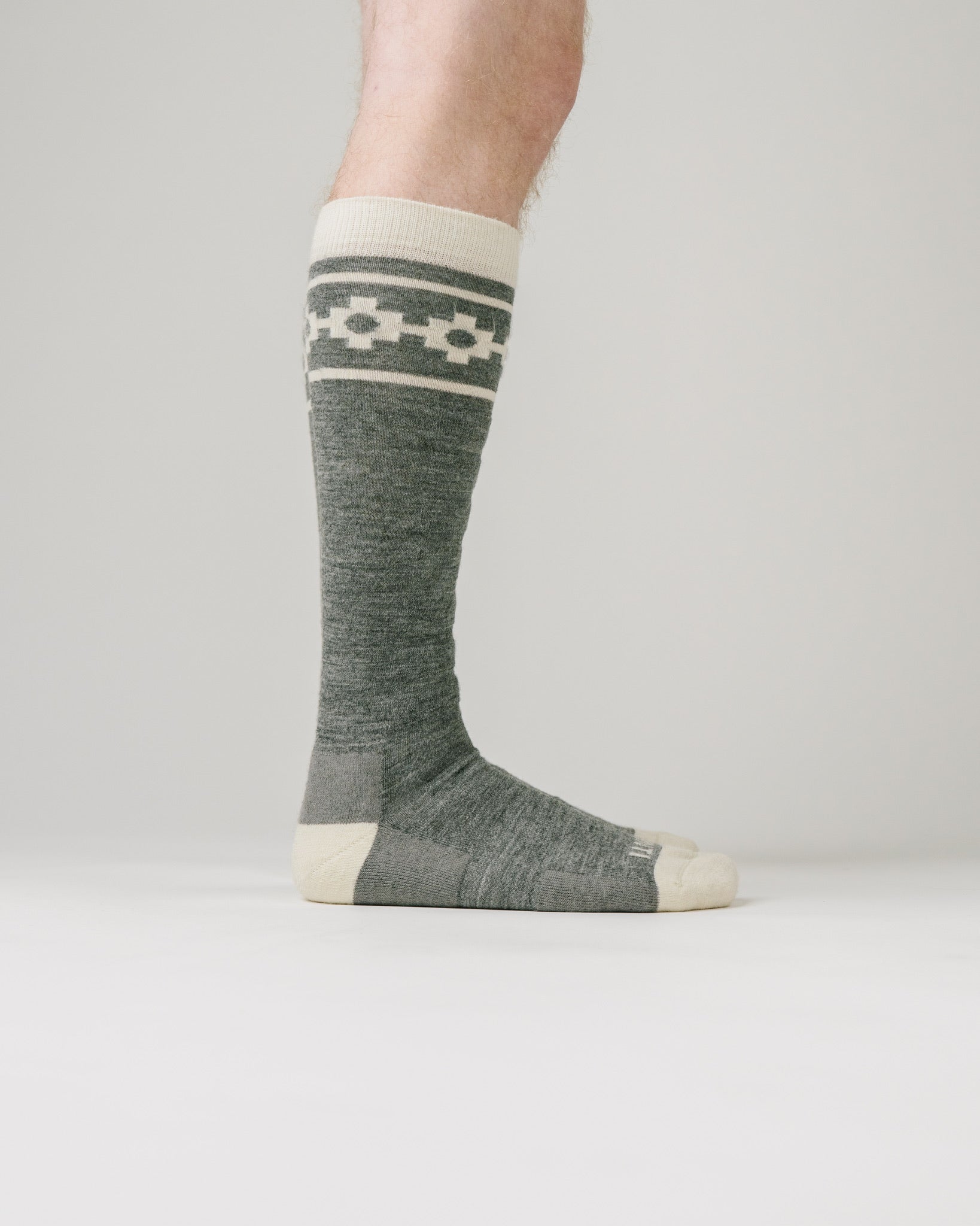 Chakana Dark Grey - Ski/Snowboard Sock