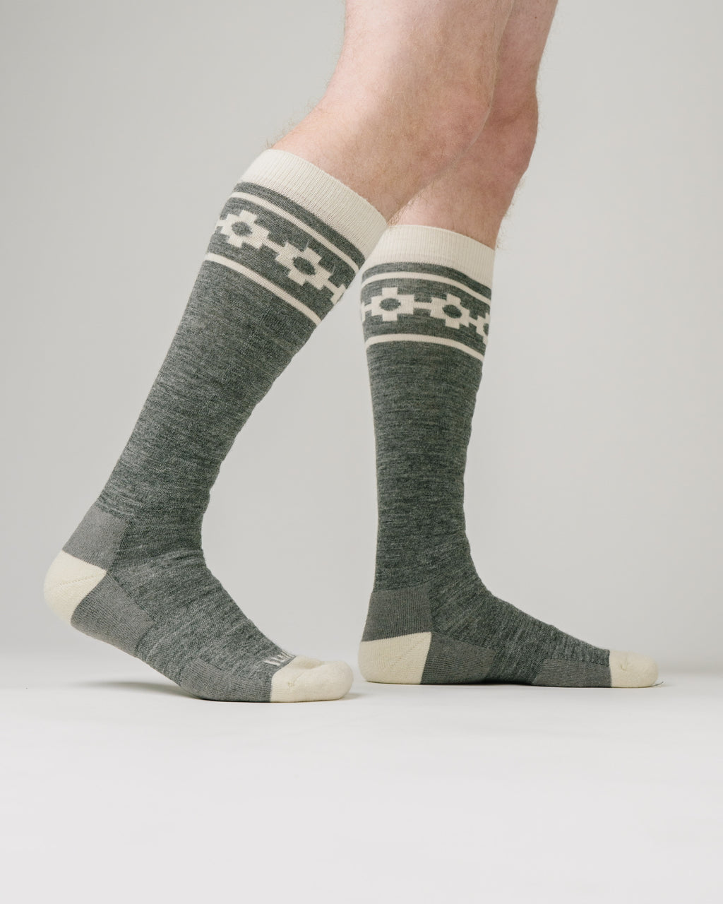 Chakana Dark Grey - Ski/Snowboard Sock