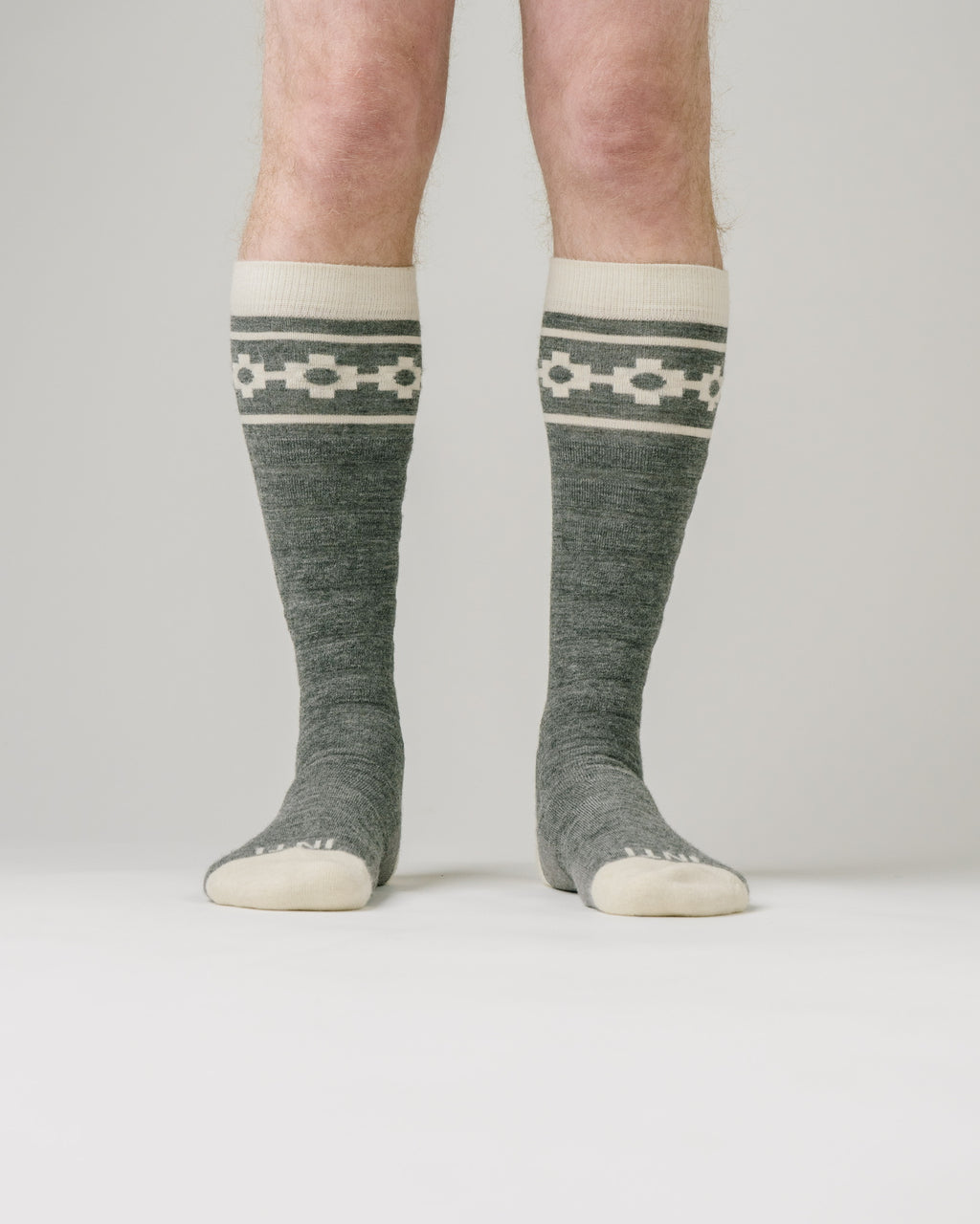 Chakana Dark Grey - Ski/Snowboard Sock