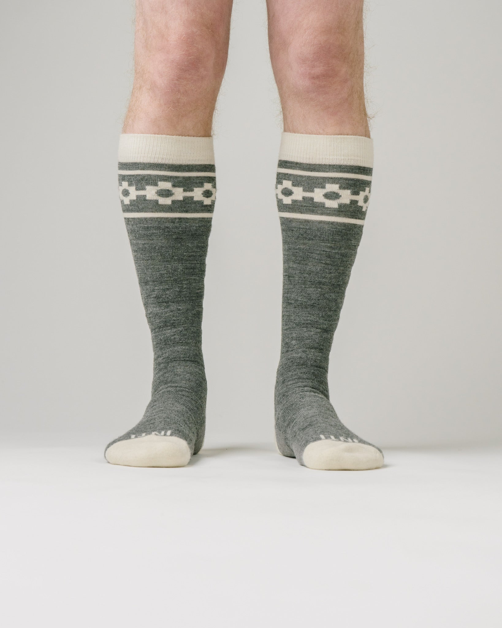 Chakana Dark Grey - Ski/Snowboard Sock
