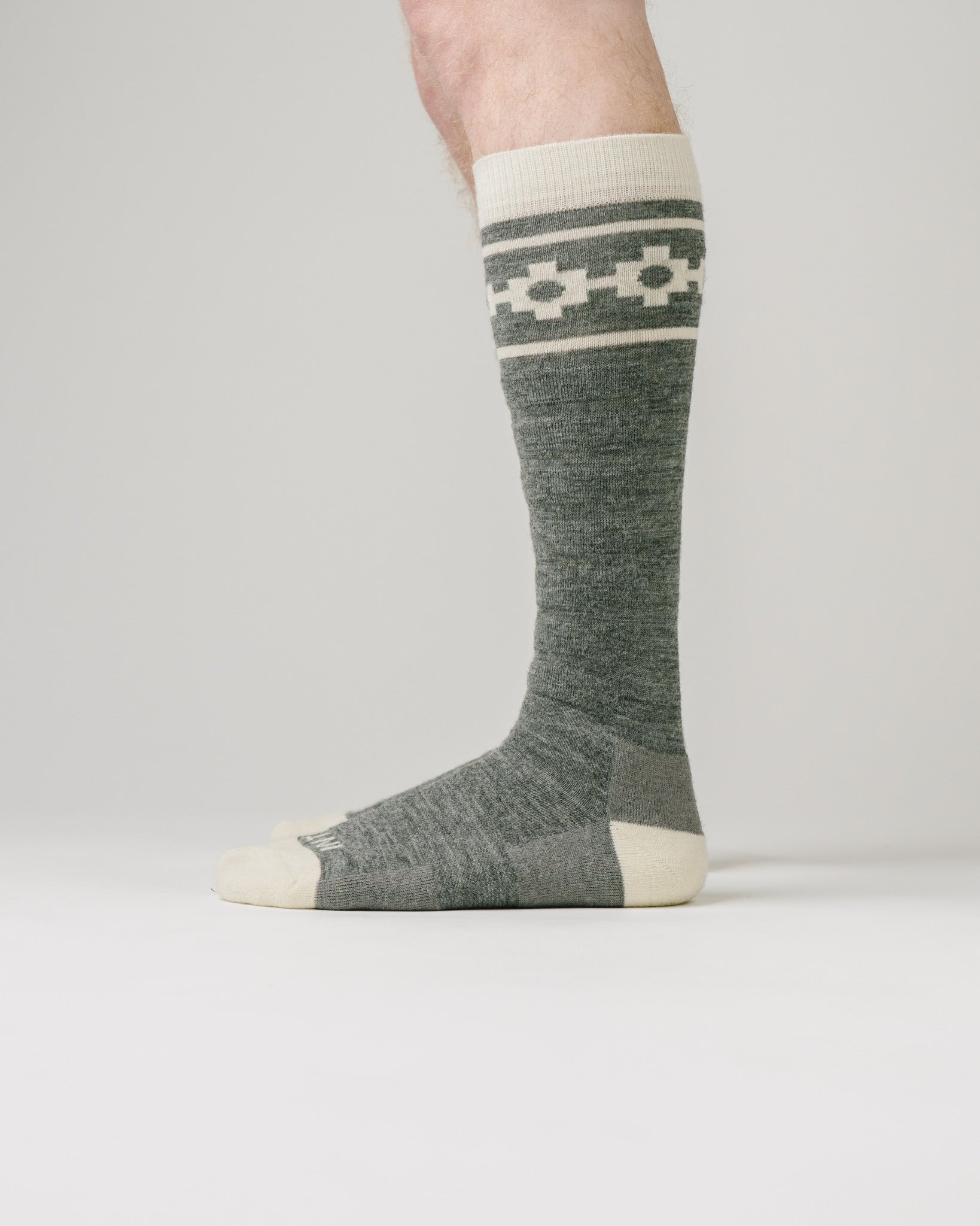Chakana Dark Grey - Ski/Snowboard Sock
