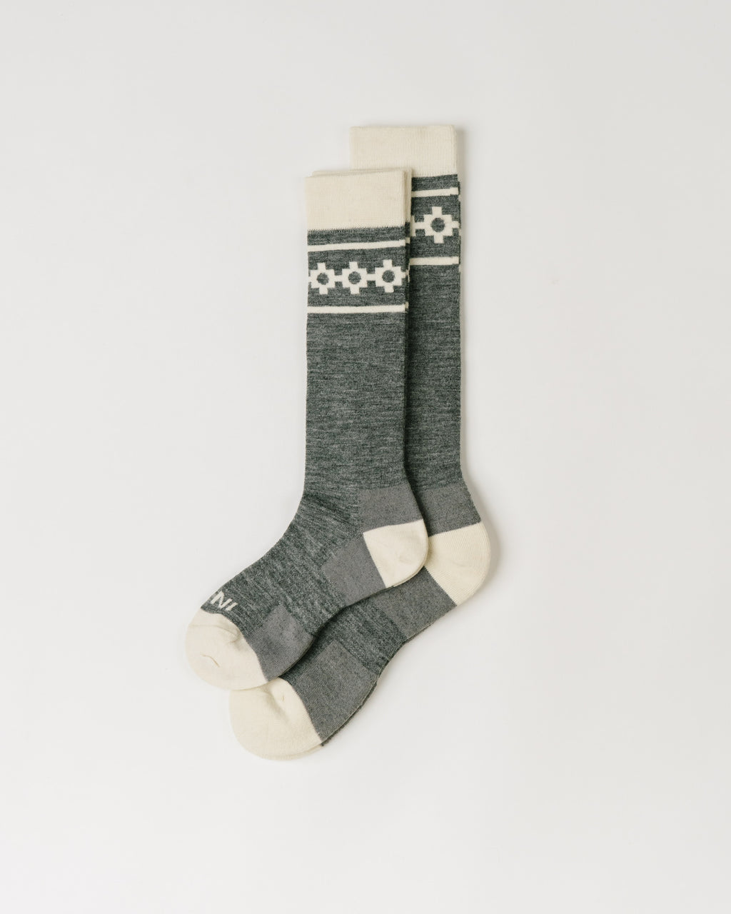Chakana Dark Grey - Ski/Snowboard Sock